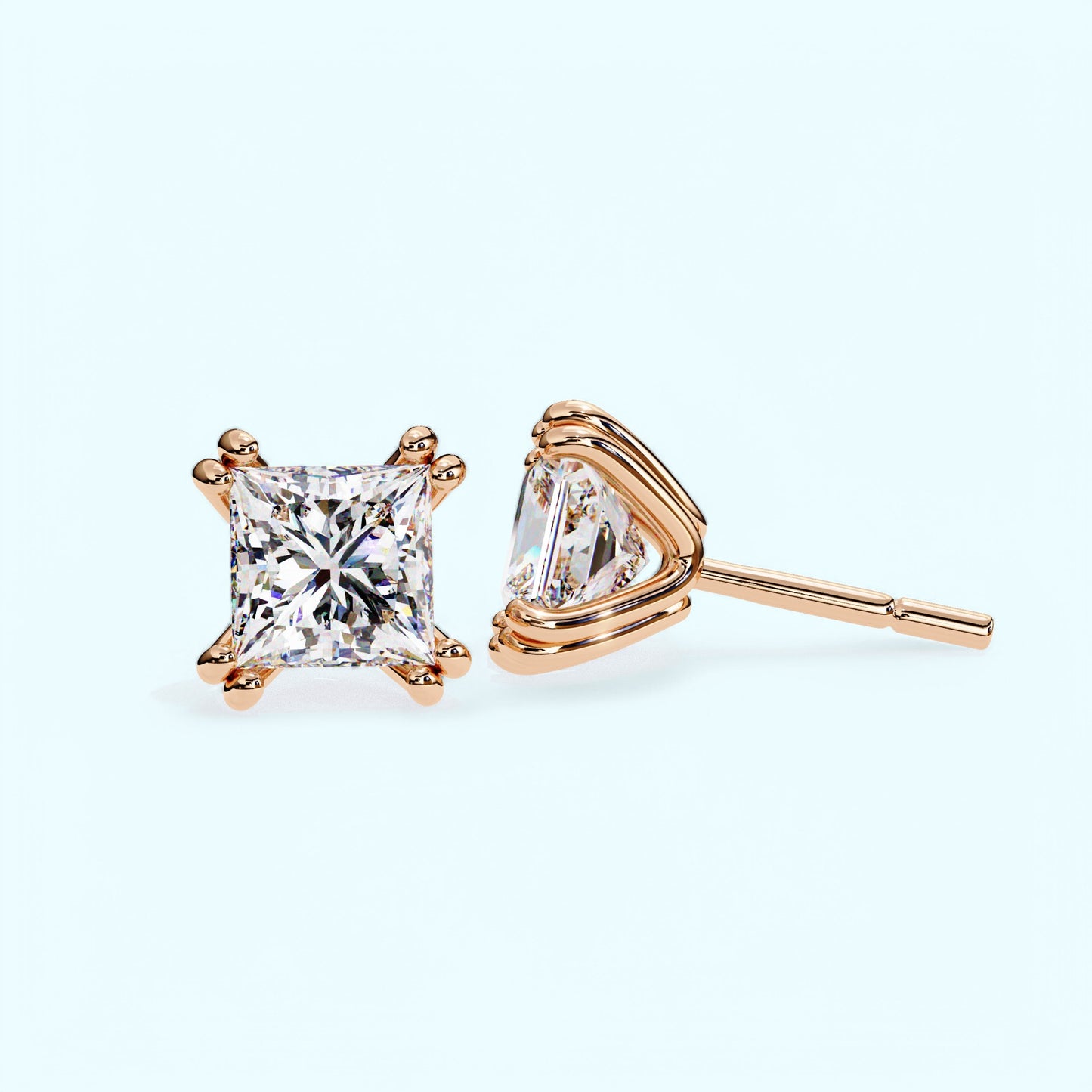 Eternal Princess Diamond Studs