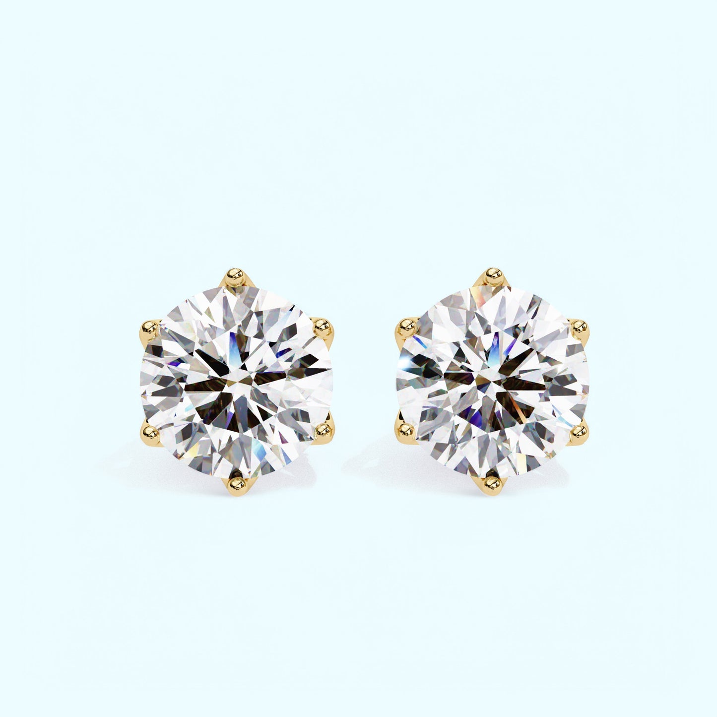 Regal Crown Diamond Studs