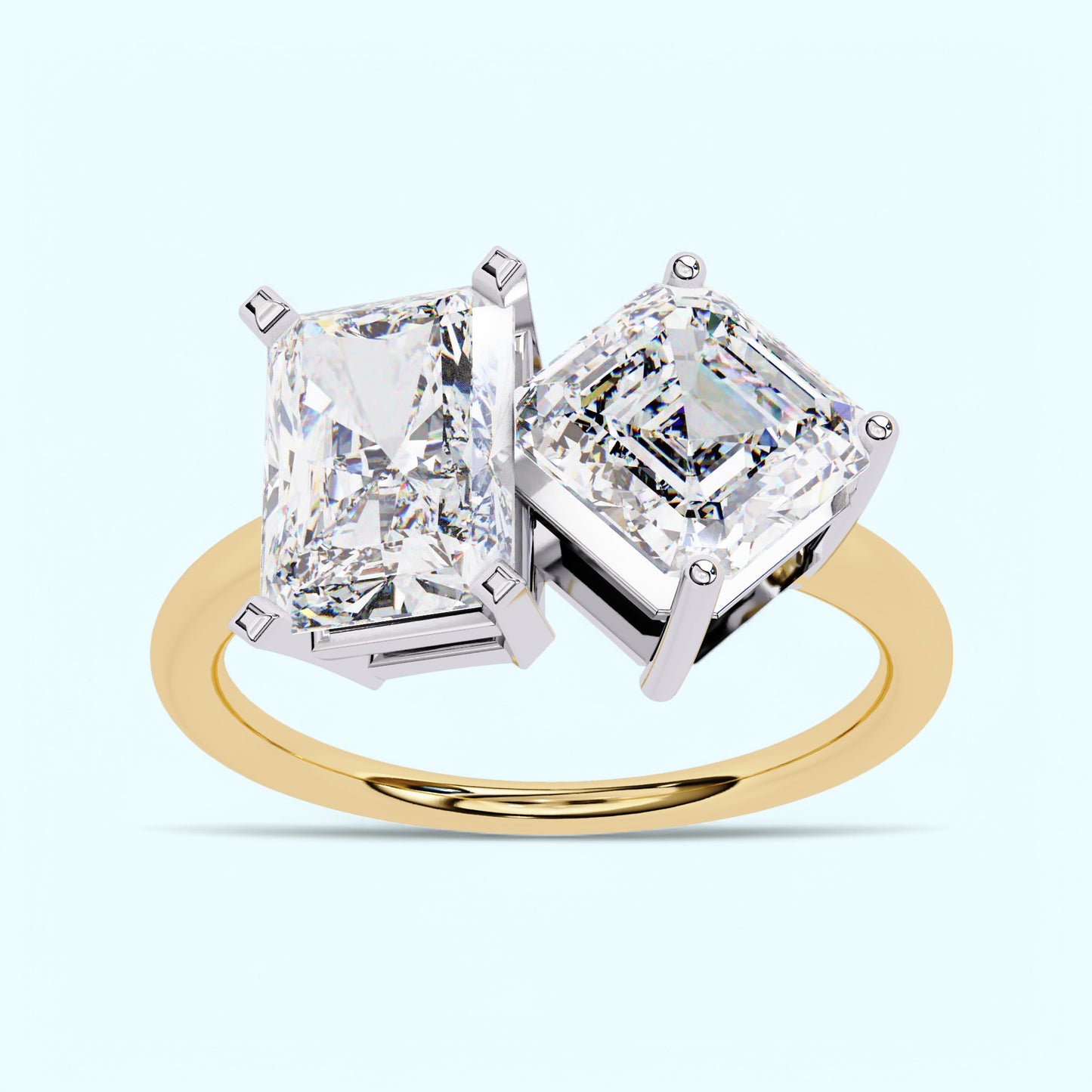 Duo Brilliance Lab-Grown Diamond Ring