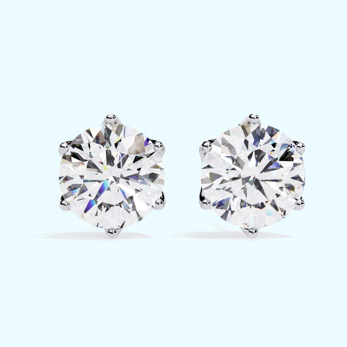 Regal Crown Diamond Studs